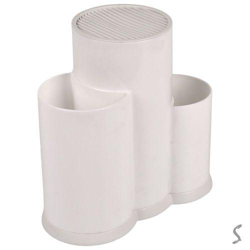 Подставка для ножей универсальная тройная 22*23см Подставка для ножей универсальная тройная 22*23см