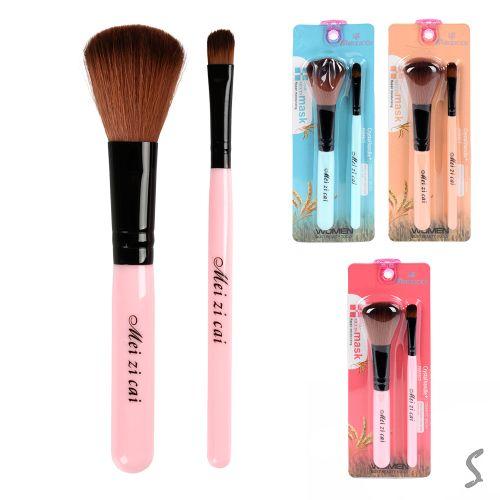 Кисточка для макияжа 2пр/наб 17см Кисточка для макияжа 2пр/наб 17см