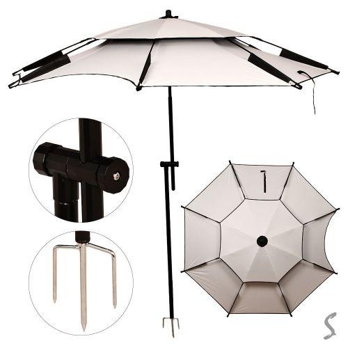 Зонт садовый регулируемый антиветер с наклоном 2м Зонт садовый регулируемый антиветер с наклоном 2м