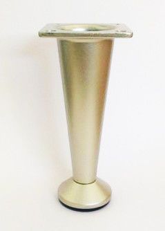 Опора Коническая h=10 см (с регулировкой) Сатин 102-02 Опора Коническая h=10 см (с регулировкой) Сатин 102-02