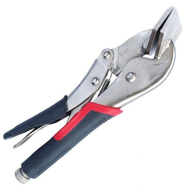 Клещи зажимные T-type, Cr-V Intertool UT-5207