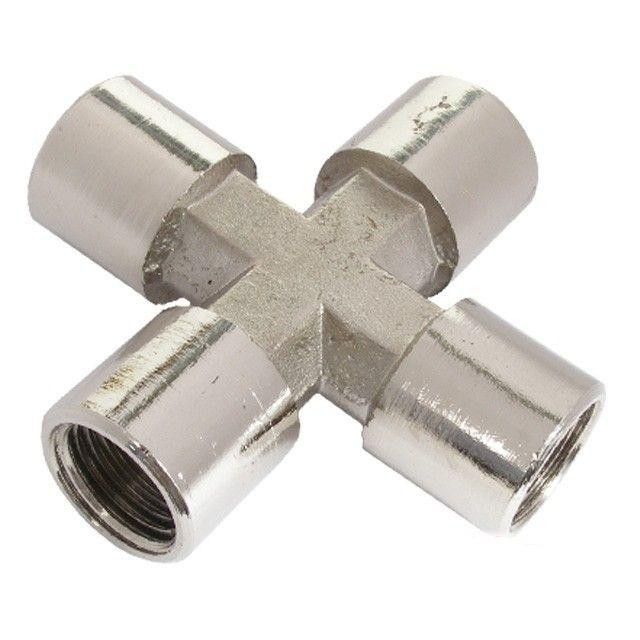 Крестовое соединение с внутренней резьбой 1/4” Intertool PT-1864 Крестовое соединение с внутренней резьбой 1/4” Intertool PT-1864