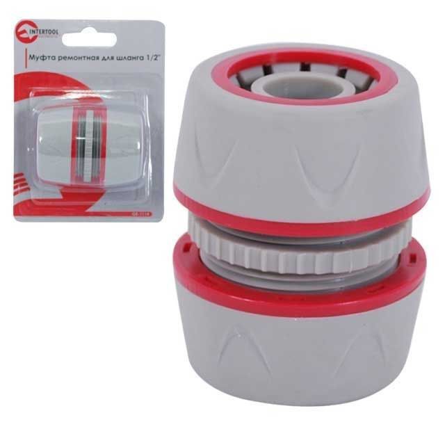 Муфта ремонтная для шланга 3/4" Intertool GE-1114 Муфта ремонтная для шланга 3/4" Intertool GE-1114