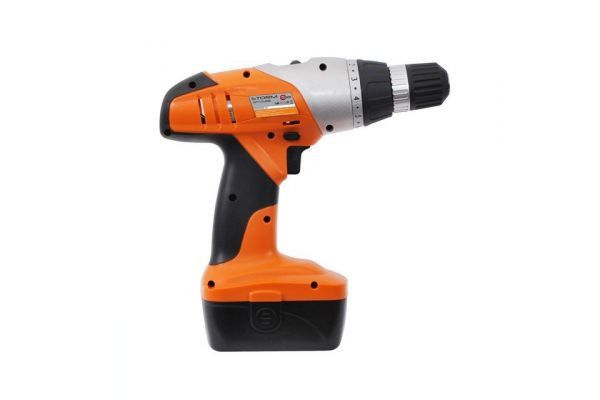 Шуруповерт STORM, 18В, 2 скорости, 1200об/мин, 2 аккумулятора, 1 час зарядки Intertool WT-0318 Шуруповерт STORM, 18В, 2 скорости, 1200об/мин, 2 аккумулятора, 1 час зарядки Intertool WT-0318