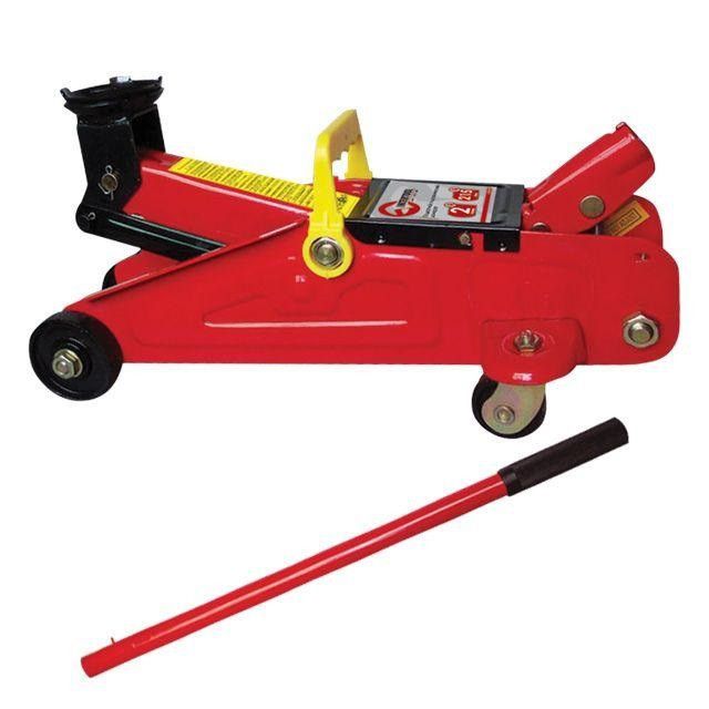 Домкрат гидравлический подкатной 2т, высота подъема 135-345мм Intertool GT0102