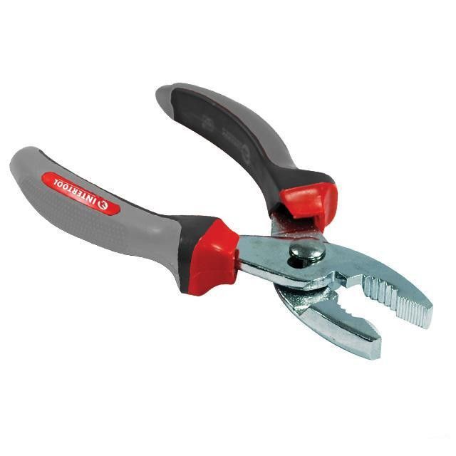 Щипцы со шлицевым соединением 160мм с изолированными рукоятками до 1000В Intertool NT-0232 Щипцы со шлицевым соединением 160мм с изолированными рукоятками до 1000В Intertool NT-0232