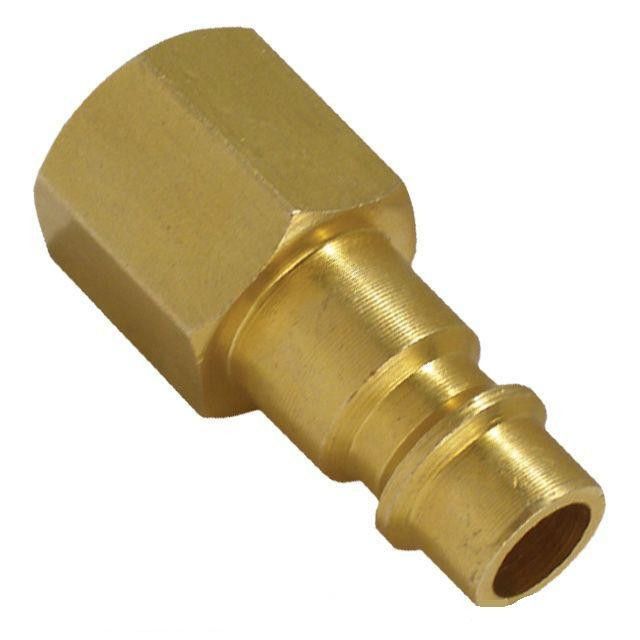 Переходник с внутренней резьбы 1/4' на ответную часть быстроразъемного соединения Intertool PT-1848 Переходник с внутренней резьбы 1/4" на ответную часть быстроразъемного соединения Intertool PT-1848