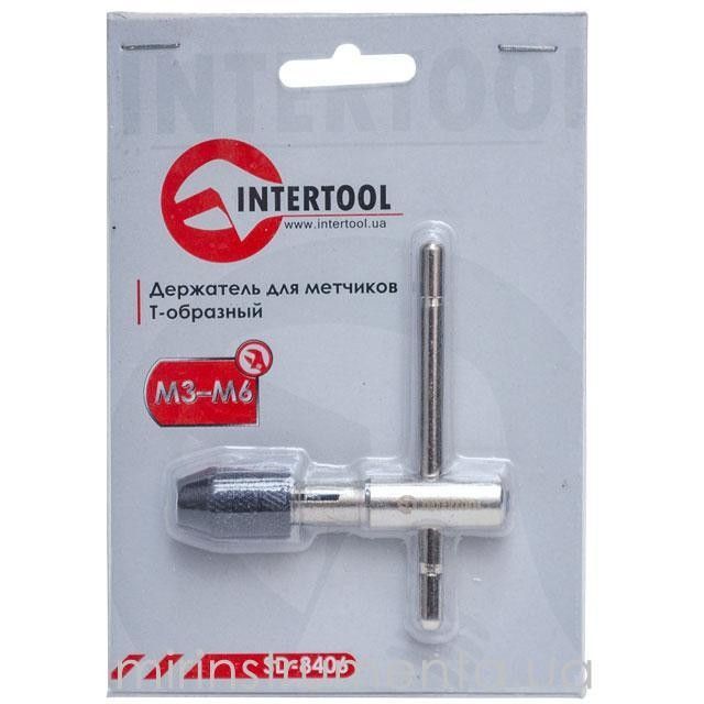 Держатель для метчиков Т-образный M3-M6 Intertool SD-8406 Держатель для метчиков Т-образный M3-M6 Intertool SD-8406