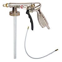 Пистолет под гравитекс пневматический с гибкой насадкой PT-0703 Пистолет под гравитекс пневматический с гибкой насадкой PT-0703