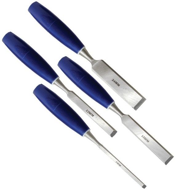 Набор стамесок Intertool HT-3501 4шт Набор стамесок Intertool HT-3501 4шт