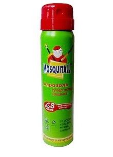 Аэрозоль Mosquitall 75 мл от укусов насекомых Аэрозоль Mosquitall 75 мл от укусов насекомых