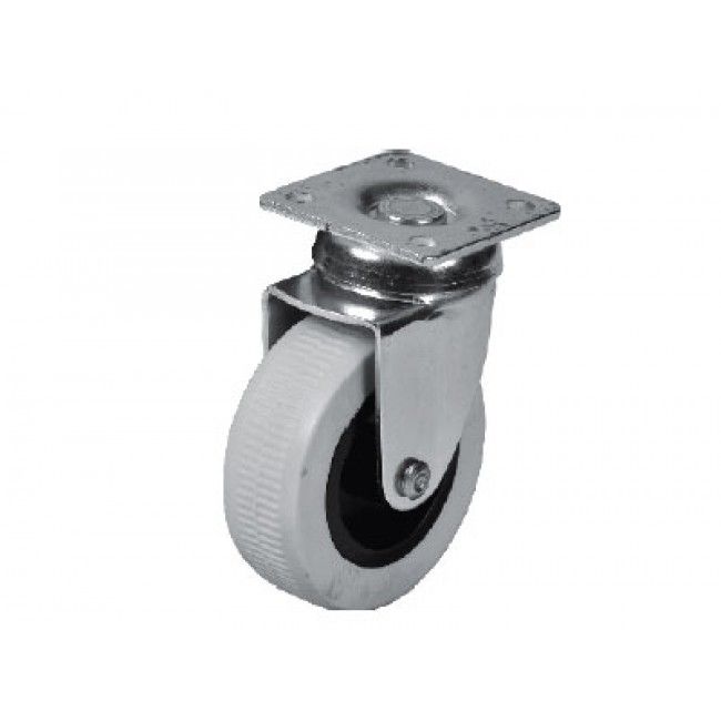 Ролик 321 резиновый, d=50 мм, h=70 мм HTS (Турция) до 35 кг Ролик 321 резиновый, d=50 мм, h=70 мм HTS (Турция) до 35 кг