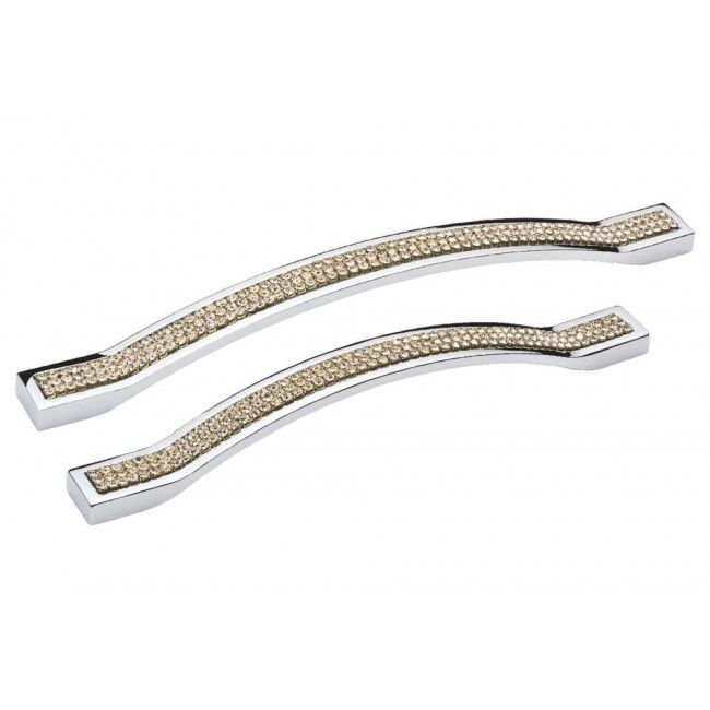 Ручка с камнями 192mm ODESSA 5268 Ручка с камнями 192mm ODESSA 5268