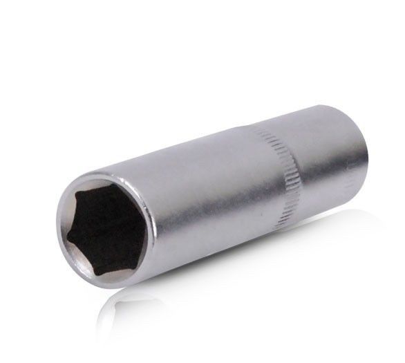 Головка шестигранна подовжена 1/2' 15мм * 78мм. STORM Головка шестигранная удлиненная 1/2", 15мм*78мм, Хром-Ванадиум ET-0115