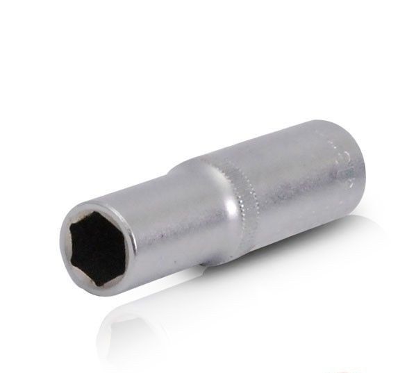 Головка шестигранна подовжена 1/2' 13мм * 78мм. STORM Головка шестигранная удлиненная 1/2", 13мм*78мм, Хром-Ванадиум ET-0113