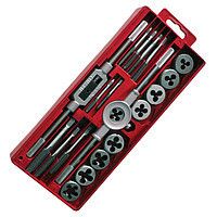 Набор плашек M6-M12 и метчиков M3-M12, 20ед. Intertool SD-8020 Набор плашек M6-M12 и метчиков M3-M12, 20ед. Intertool SD-8020