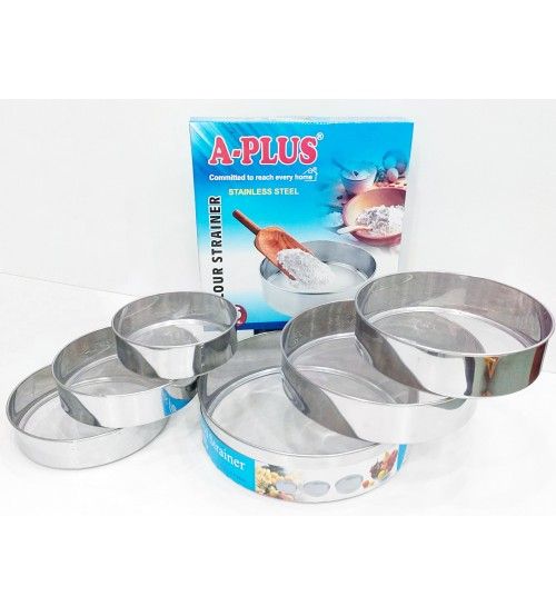 Набор сито для муки (6 Шт.) А-Плюс 1176 Набор сито для муки (6 Шт.) А-Плюс 1176