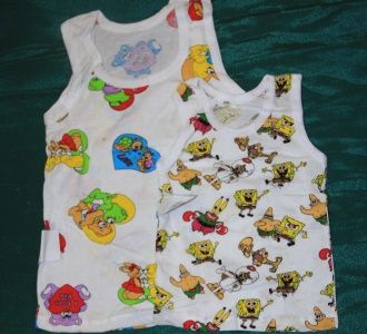 Майка цветная для девочек(кулир).Артикул: 0003,размеры 26-34 Майка цветная для девочек(кулир).Артикул: 0003,размеры 26-34