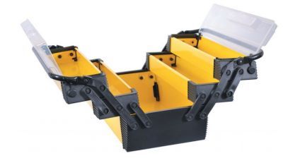 Ящик для инструментов металлический Intertool BX-5018 - 18', 5 секций, 454*210*230 мм Ящик для инструментов металлический Intertool BX-5018 - 18", 5 секций, 454*210*230 мм