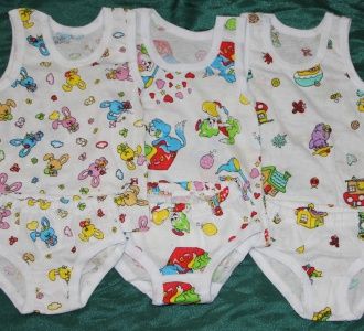 Майка с трусами девочковая (кулир) Артикул: 0015, размеры 26-34 Майка с трусами девочковая (кулир) Артикул: 0015, размеры 26-34