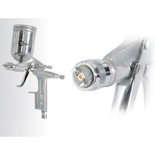 Пистолет покрасочный пневматический мини, форсунка 0.5мм, В/Б, 200мл, 3.5-5bar. РТ 0303 Пистолет покрасочный пневматический мини, форсунка 0.5мм, В/Б, 200мл, 3.5-5bar. РТ 0303