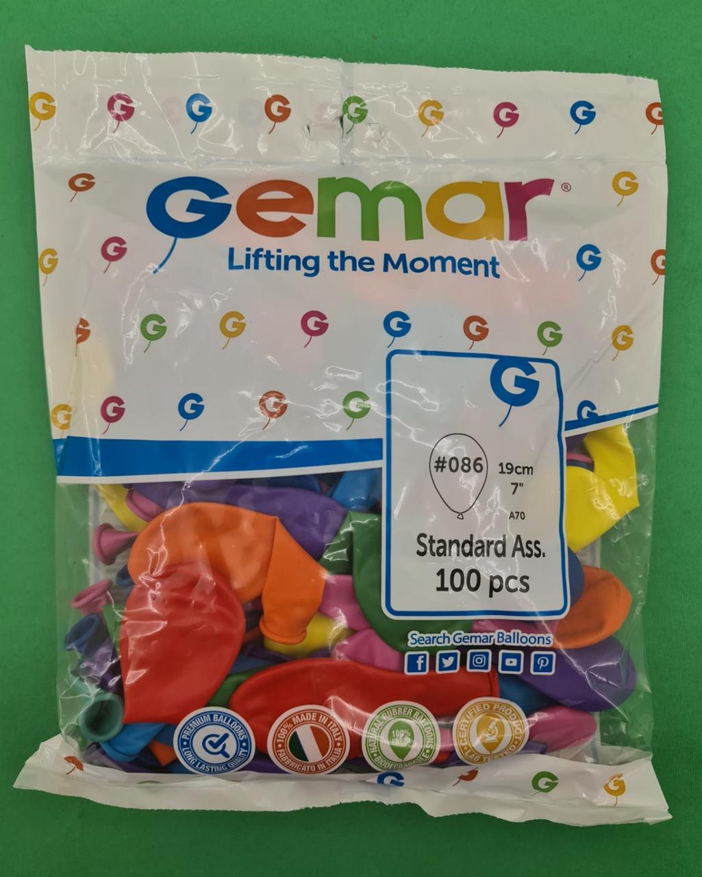 Воздушные шары ассорти пастель 7 Воздушные шары ассорти пастель 7