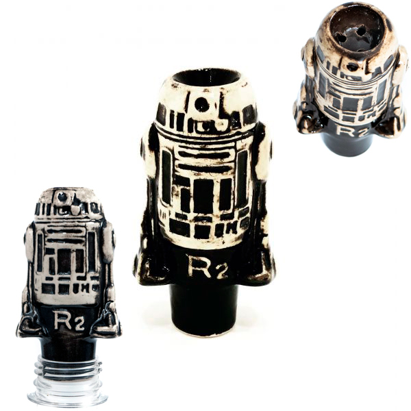 Керамический курительный наперсток R2-D2 D601 Керамический курительный наперсток R2-D2 D601