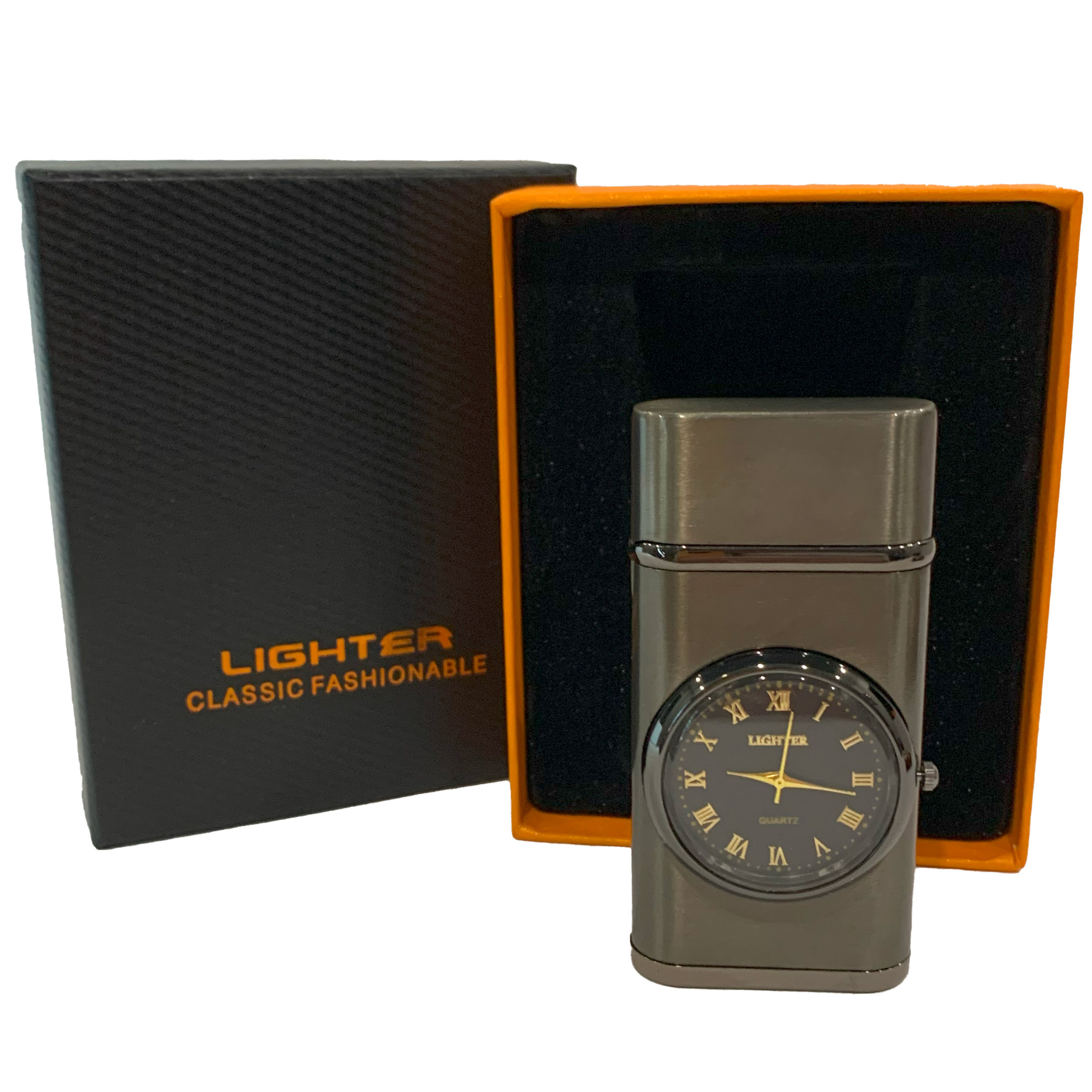 Зажигалка с часами Зажигалка с часами