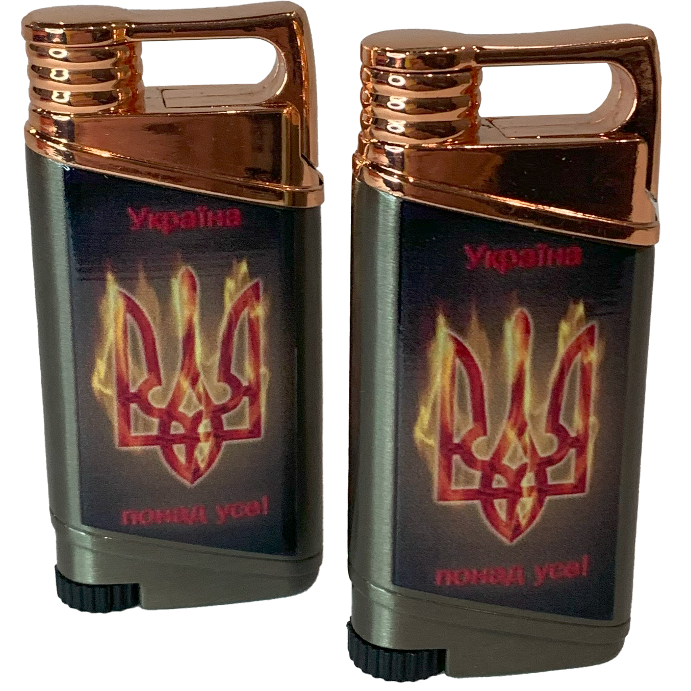 Газовая зажигалка Герб Украины | Патриотическая | Острое пламя HL-314-2 Газовая зажигалка Герб Украины | Патриотическая | Острое пламя HL-314-2