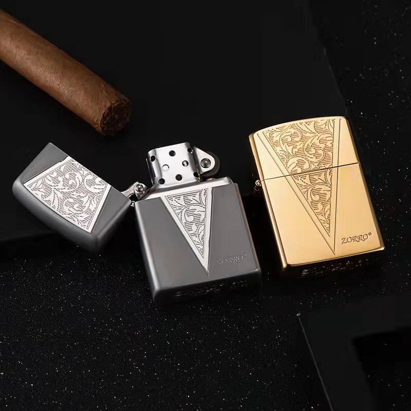 Классическая бензиновая Зажигалка 'Zorro' HL-366 Классическая бензиновая Зажигалка 'Zorro' HL-366