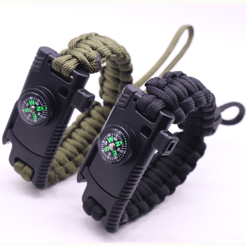 Браслет выживания 5в1 из паракорда WDK-1 Браслет выживания 5в1 из паракорда WDK-1