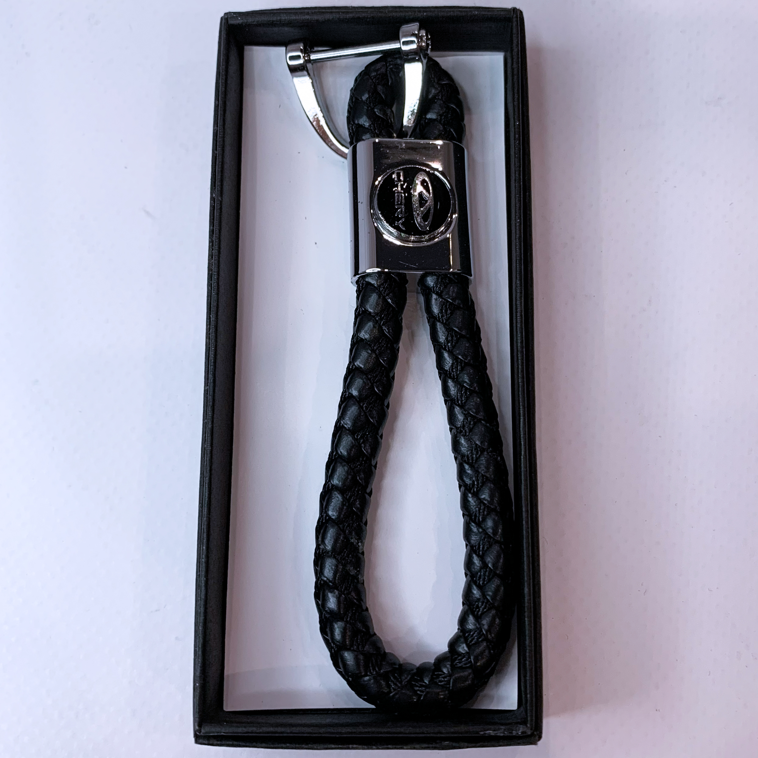 Кожаный Брелок с логотипом авто CHERY D552 Кожаный Брелок с логотипом авто CHERY D552