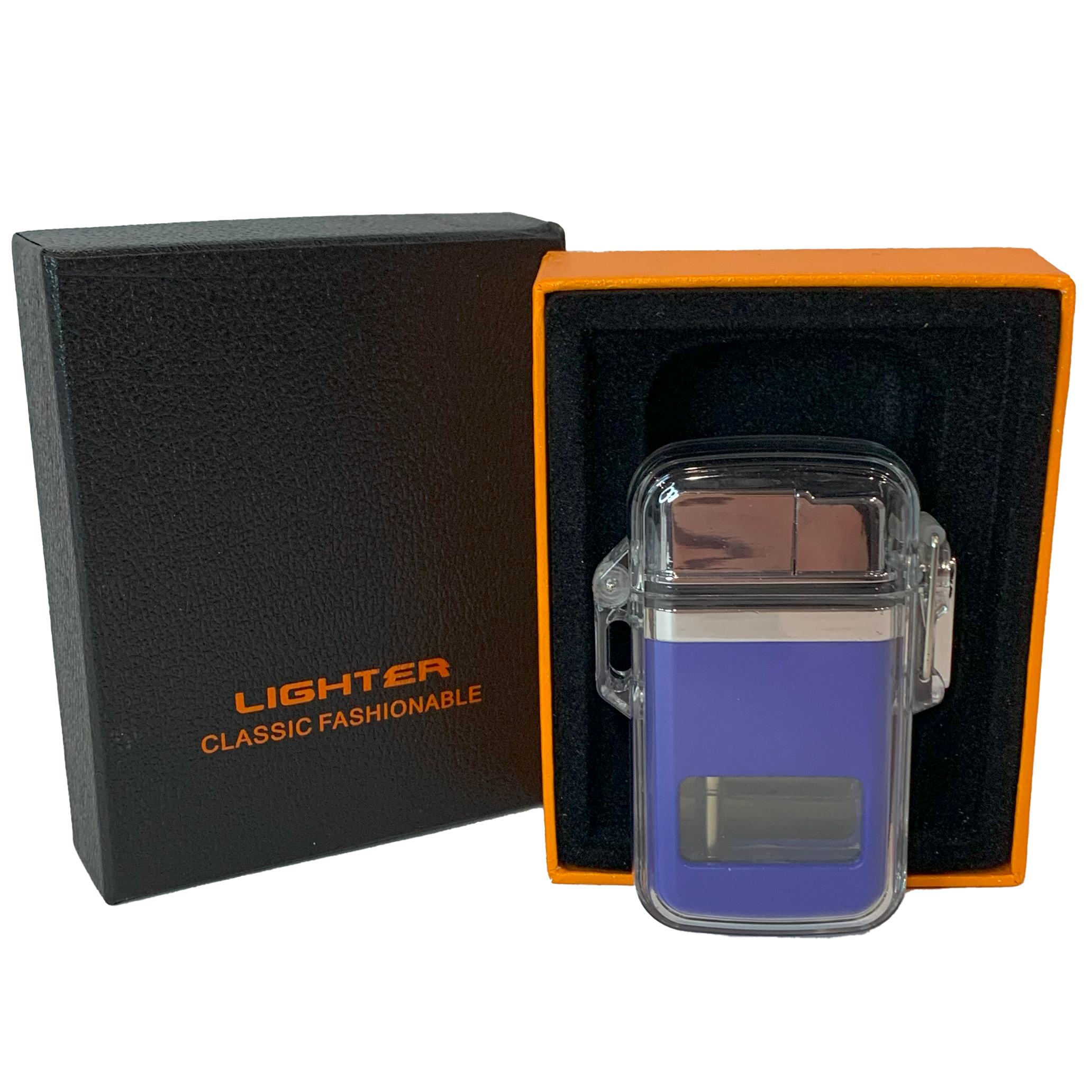 Водонепроницаемая турбо-зажигалка с двумя форсунками Водонепроницаемая турбо-зажигалка с двумя форсунками