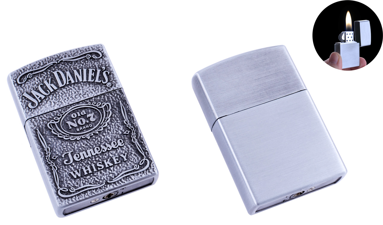 Газовая зажигалка Jack Daniel’s (Обычное пламя Газовая зажигалка Jack Daniel’s (Обычное пламя