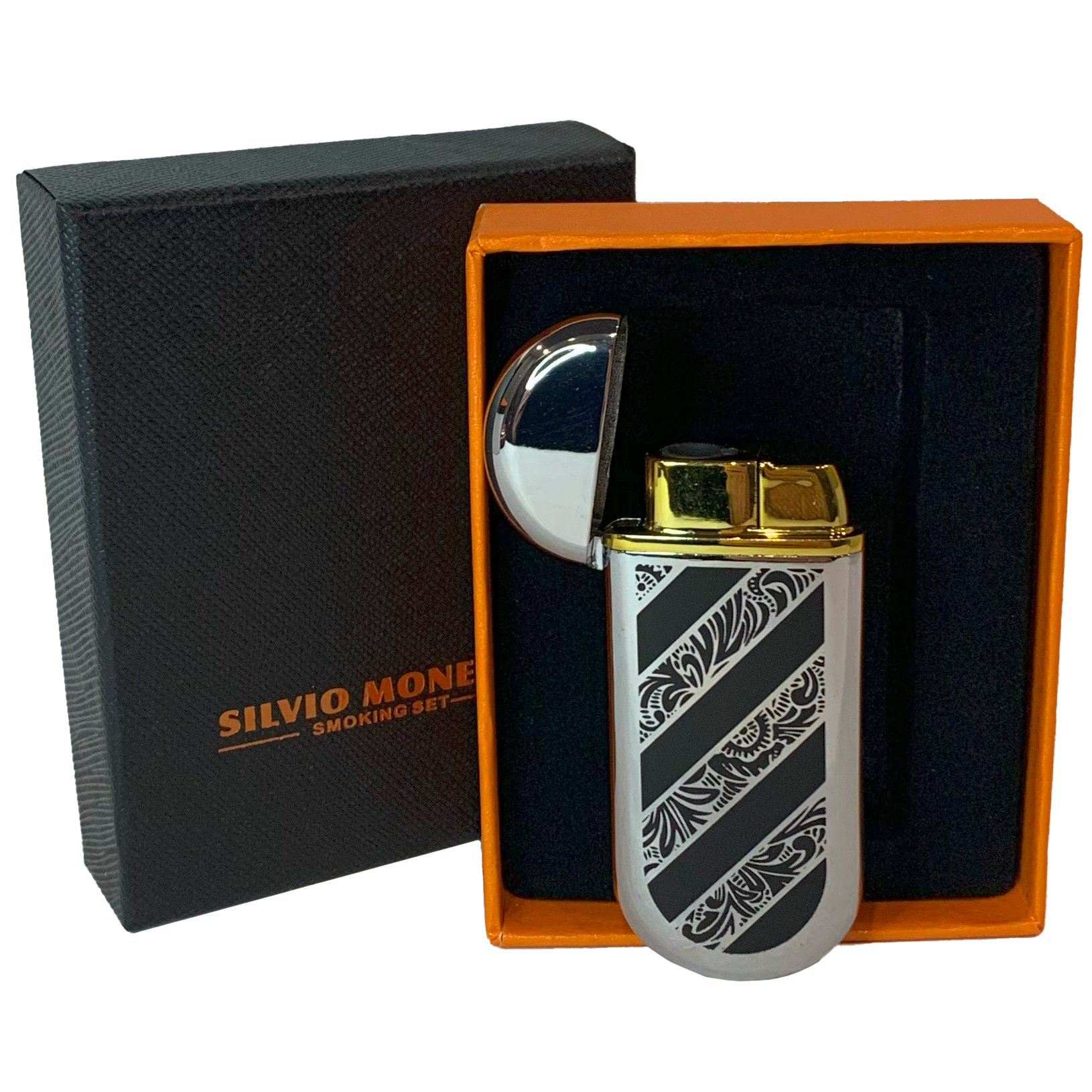 Газовая зажигалка Silvio Monetti HL-663-1 Газовая зажигалка Silvio Monetti HL-663-1