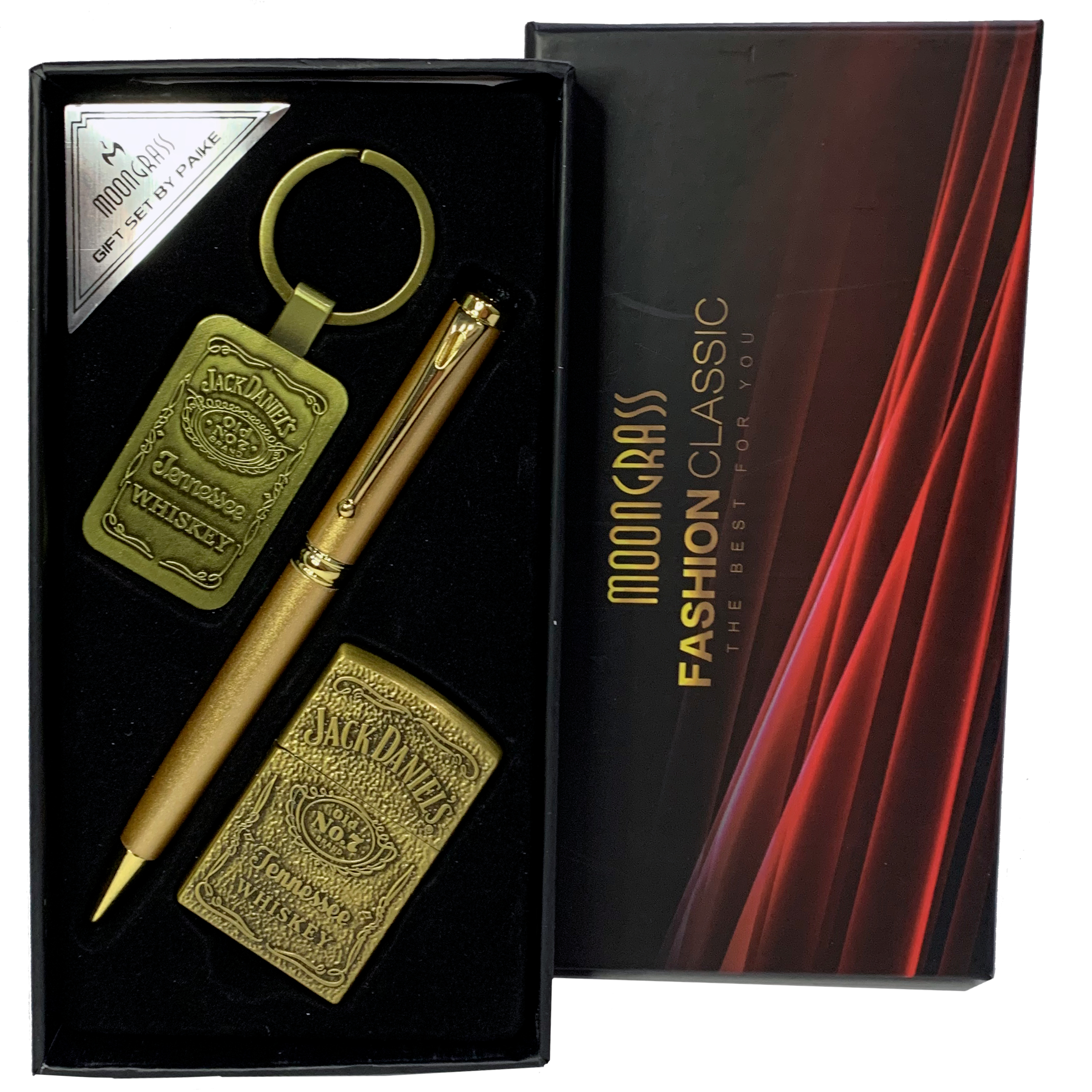 Подарочный набор MoonGrass Fashion Classic Jack Daniel’s ST-5808 Gold Подарочный набор MoonGrass Fashion Classic Jack Daniel’s ST-5808 Gold