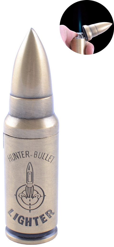 Зажигалка газовая Патрон (Острое пламя) №4163 Зажигалка газовая Патрон (Острое пламя) №4163