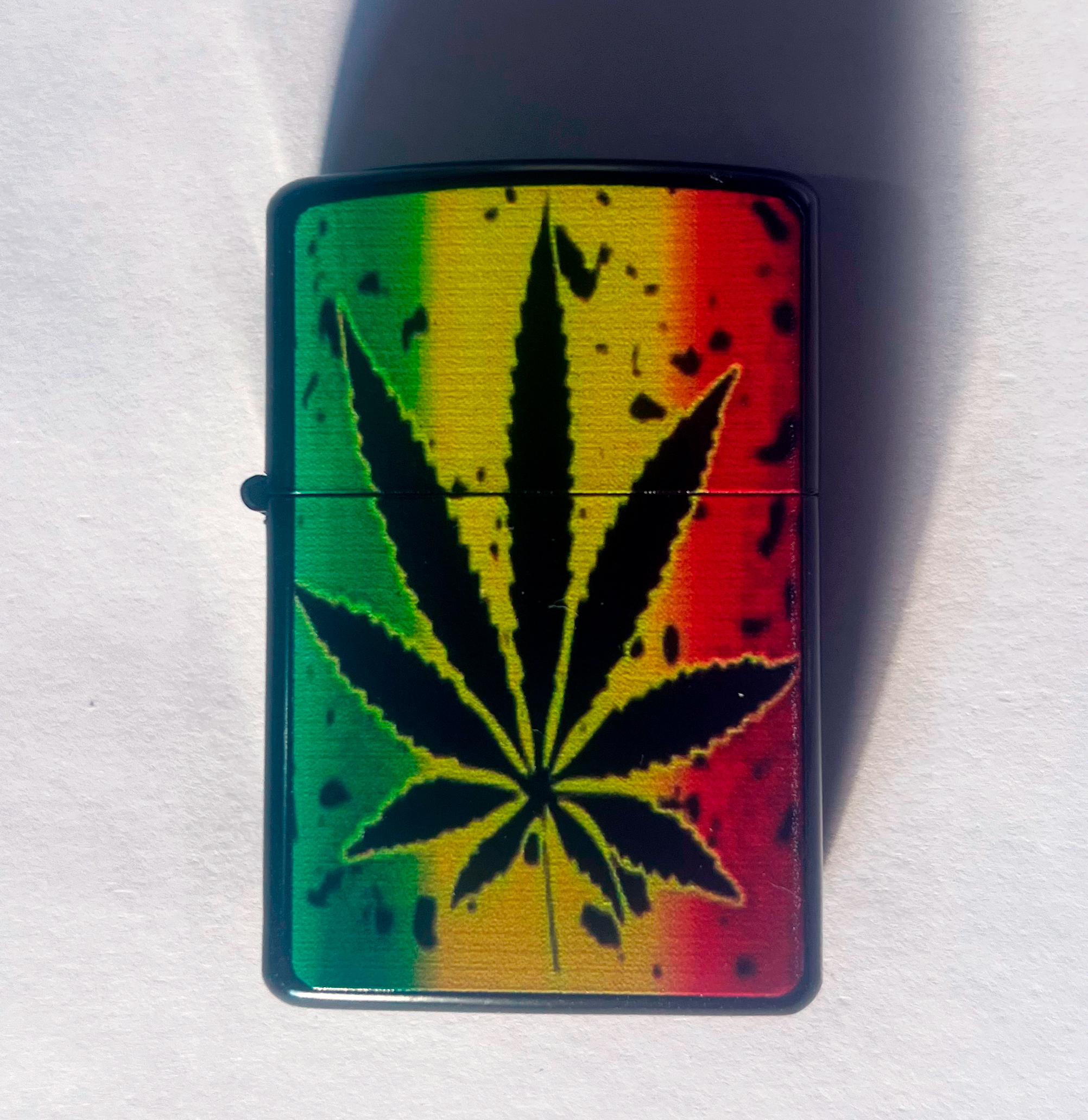Зажигалка бензиновая STAR Каннабис ☘️ 8905-11 Зажигалка бензиновая STAR Каннабис ☘️ 8905-11