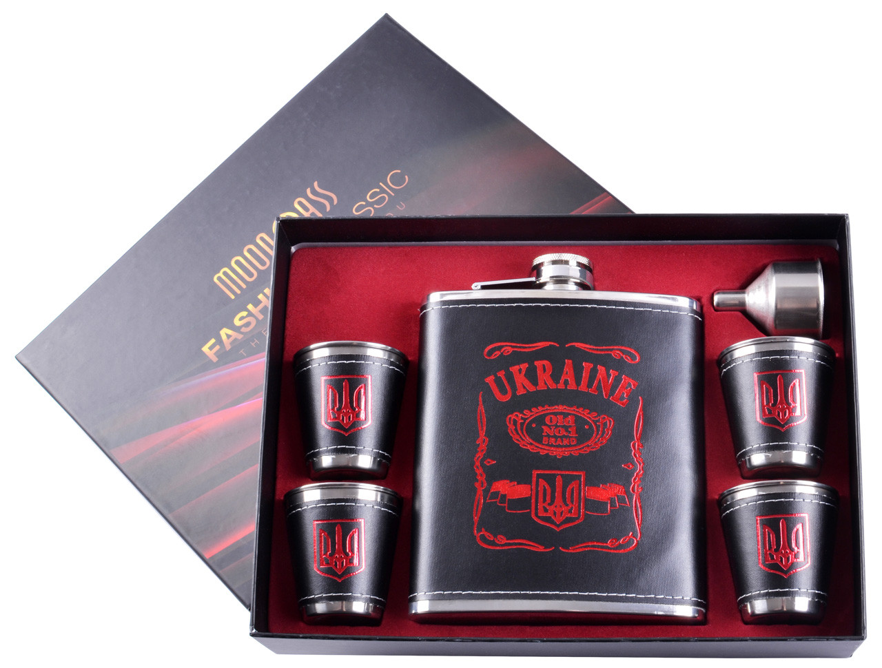 Подарочный набор с флягой для мужчин UKRAINE Подарочный набор с флягой для мужчин UKRAINE