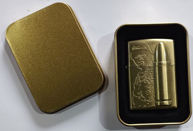 Зажигалка бензиновая в подарочной коробке Патрон Smith & Wesson HL-338-2 Зажигалка бензиновая в подарочной коробке Патрон Smith & Wesson HL-338-2