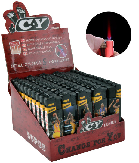 Зажигалка с фонариком (турбо пламя) Баскетбол №2588-5 Зажигалка с фонариком (турбо пламя) Баскетбол №2588-5