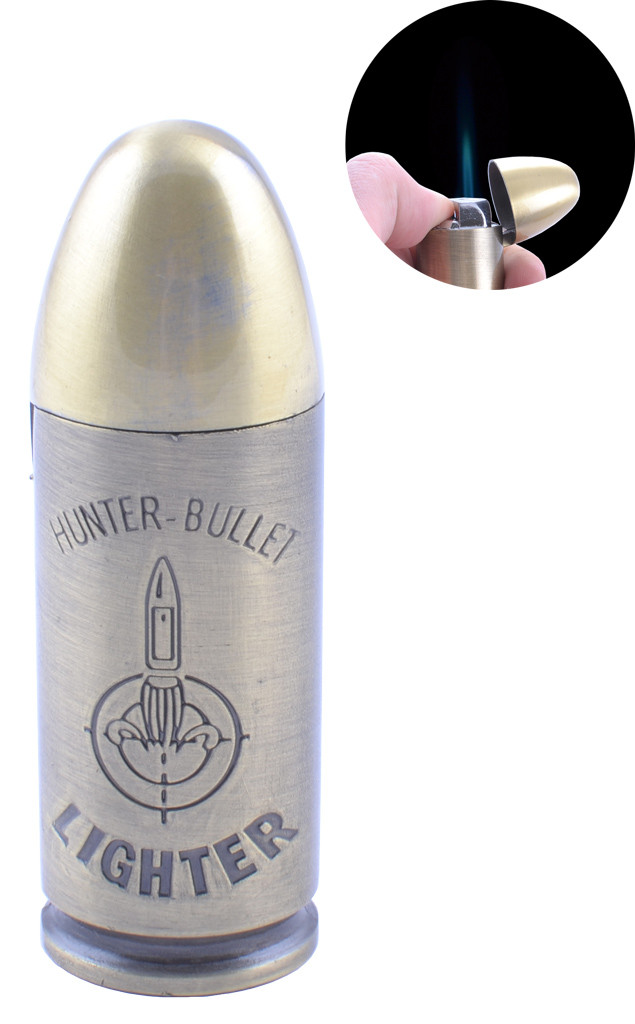 Зажигалка газовая Патрон (Острое пламя) №2577 Зажигалка газовая Патрон (Острое пламя) №2577