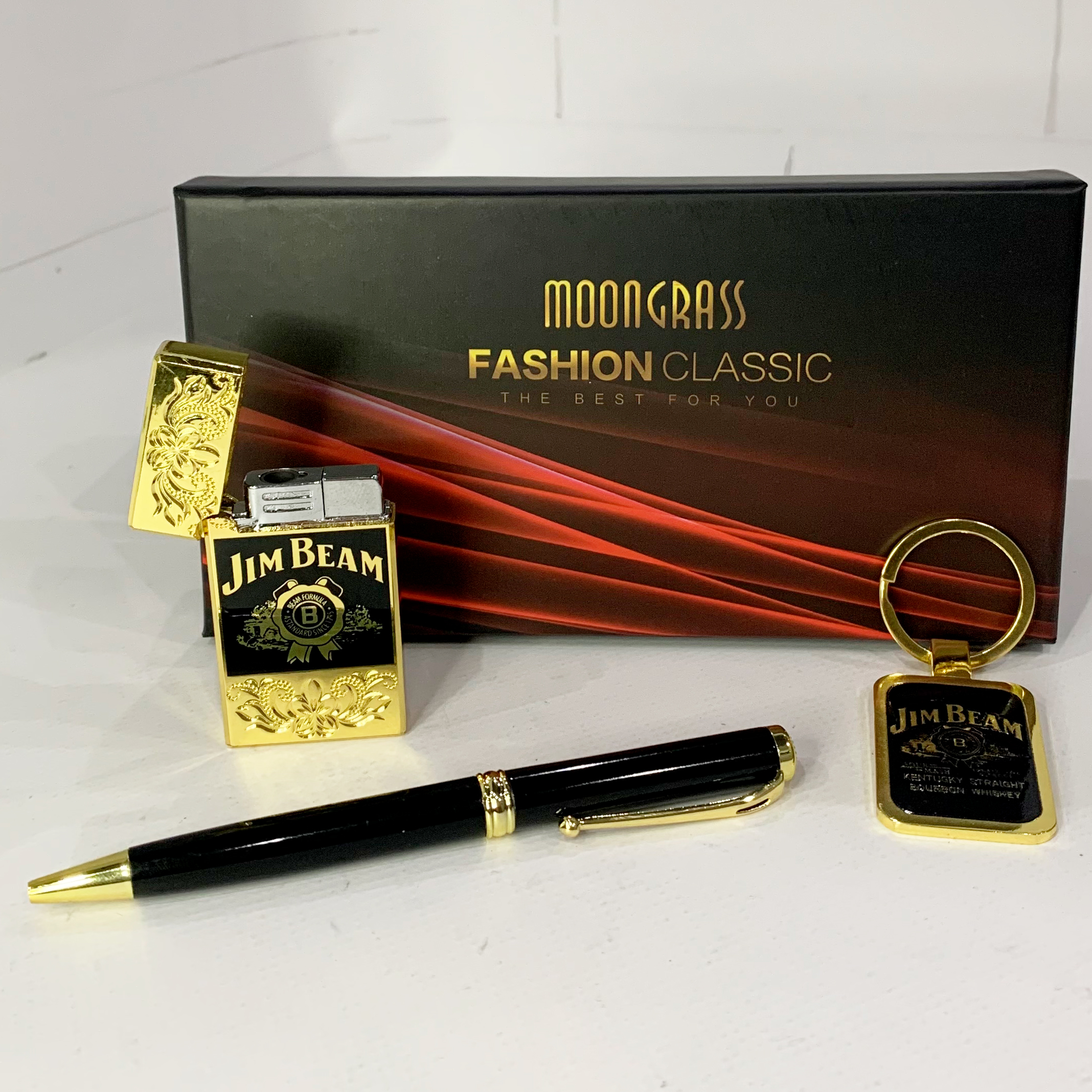 Подарочный набор MoonGrass Fashion Classic Jim Beam ST-5843 Подарочный набор MoonGrass Fashion Classic Jim Beam ST-5843