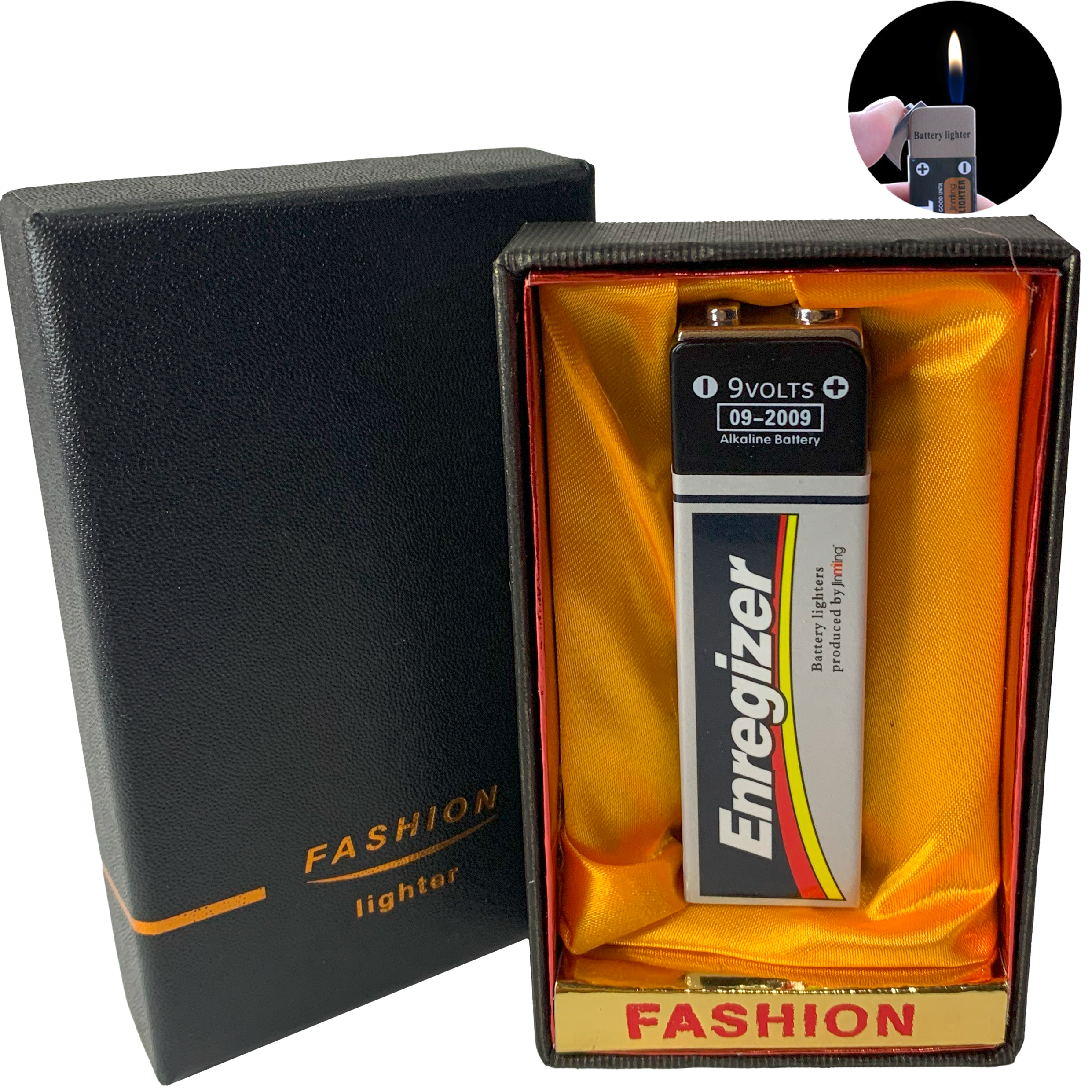 Зажигалка подарочная в виде батарейки Energizer Зажигалка подарочная в виде батарейки Energizer