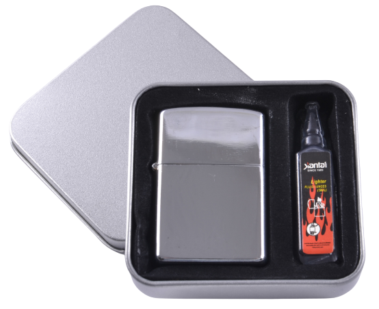 Зажигалка бензиновая в подарочной коробке + баллончик бензина (Чистая ) 4396 Зажигалка бензиновая в подарочной коробке + баллончик бензина (Чистая ) 4396