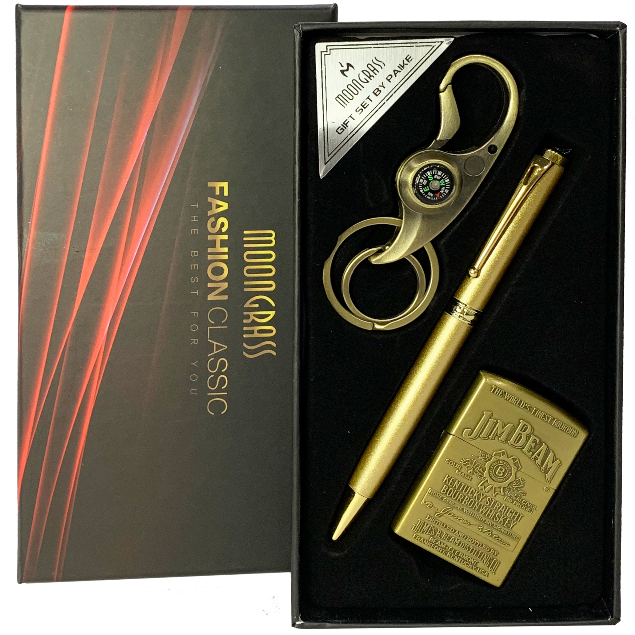 Подарочный набор MoonGrass Fashion Classic ST-5356 Jim Beam Подарочный набор MoonGrass Fashion Classic ST-5356 Jim Beam