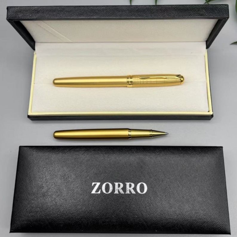 Ручка ZORRO в подарочной коробке (золотая) RP-3107 Ручка ZORRO в подарочной коробке (золотая) RP-3107