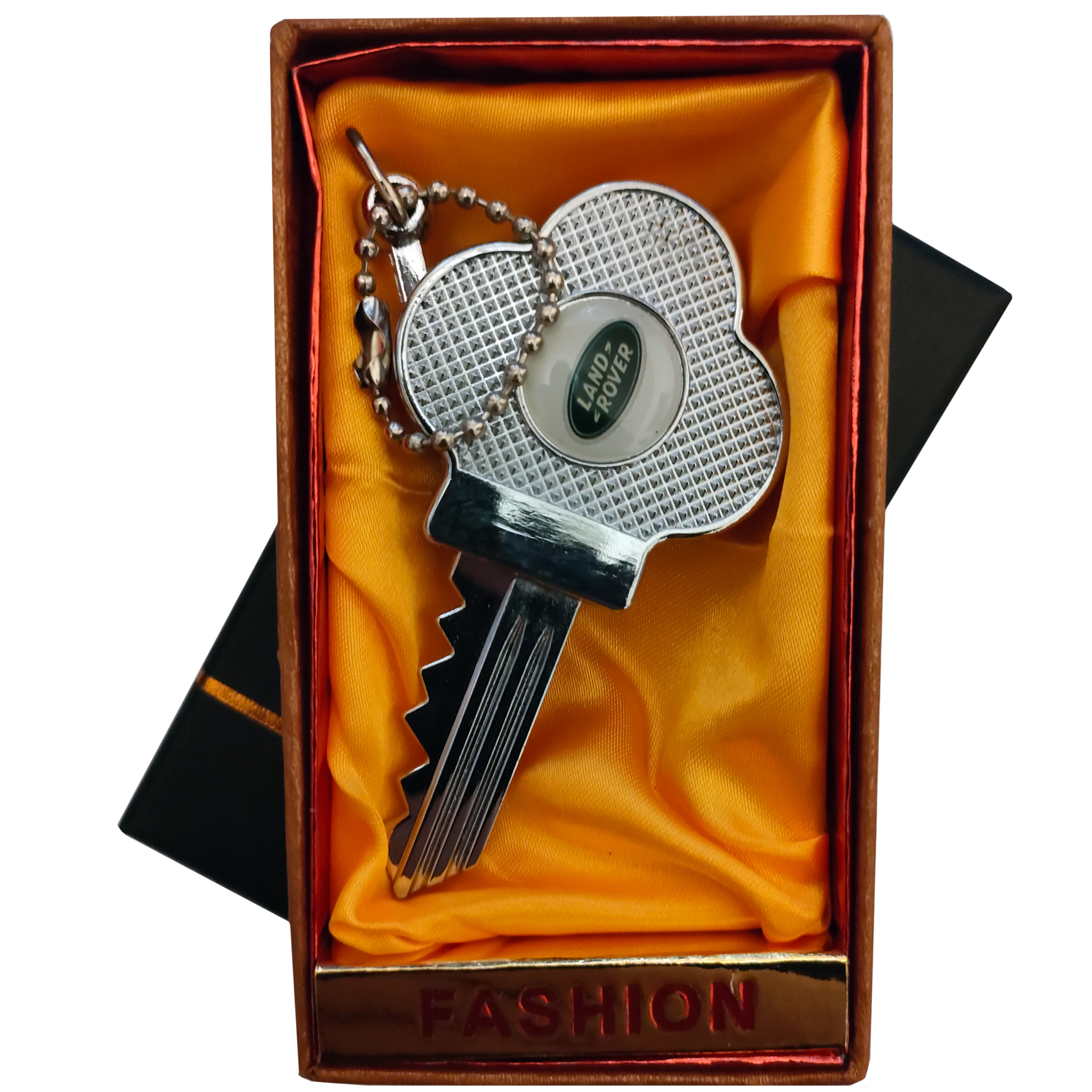 Оригинальная металлическая зажигалка в форме ключа Land Rover D742 Оригинальная металлическая зажигалка в форме ключа Land Rover D742