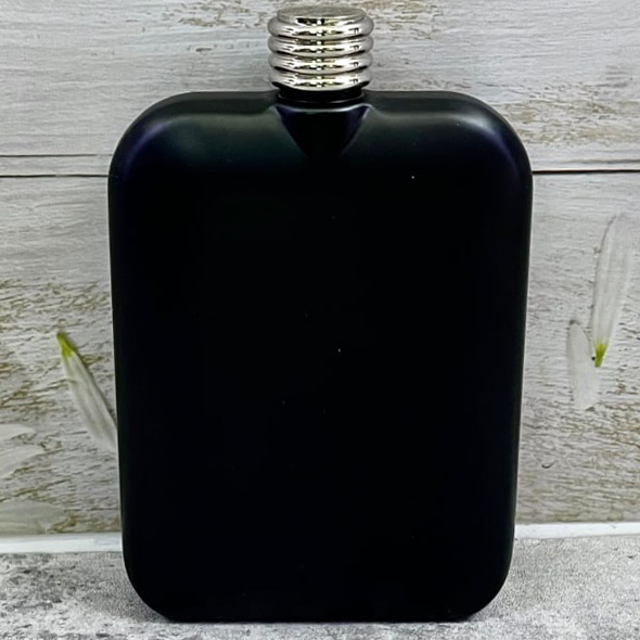 Фляга металлическая 6 oz (чёрная матовая) FH-6B Фляга металлическая 6 oz (чёрная матовая) FH-6B