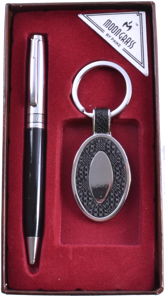 Подарочный набор Moongrass 2в1 Ручка, брелок AL-019 Подарочный набор Moongrass 2в1 Ручка, брелок AL-019